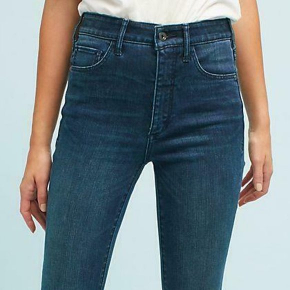 Anthropologie Pilcro High-Rise Jeans Frayed Hem - Picture 4 of 7